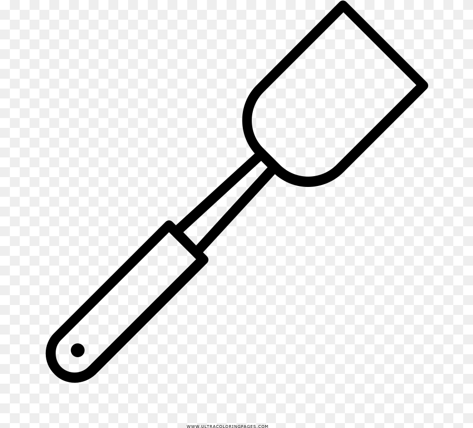 Cooking Utensils Coloring, Gray Png