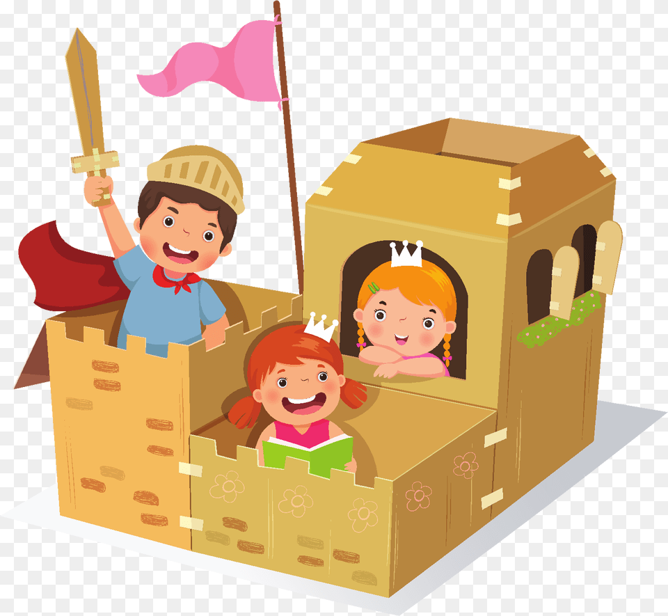 Cookout Clipart End Cardboard Box Play Clipart, Baby, Person, Face, Head Free Transparent Png