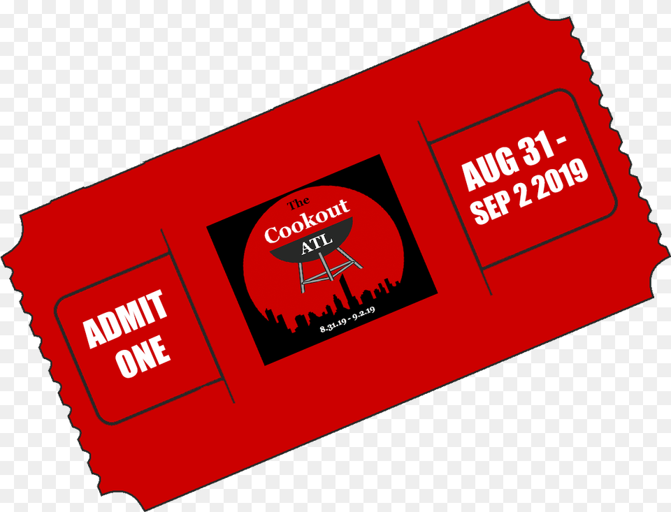 Cookout Ticket Stub Olympia Beauty, Paper, Text Png