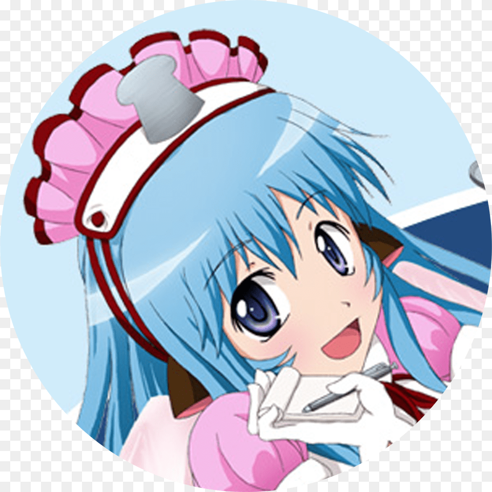 Cool Anime Circle Anime Girl Circle, Book, Comics, Publication, Baby Free Transparent Png