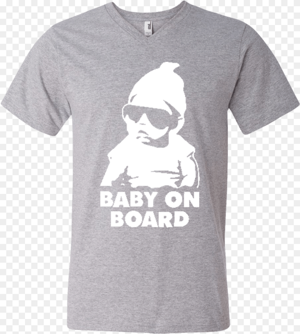 Cool Baby On Board Vector, T-shirt, Clothing, Person, Head Free Png Download