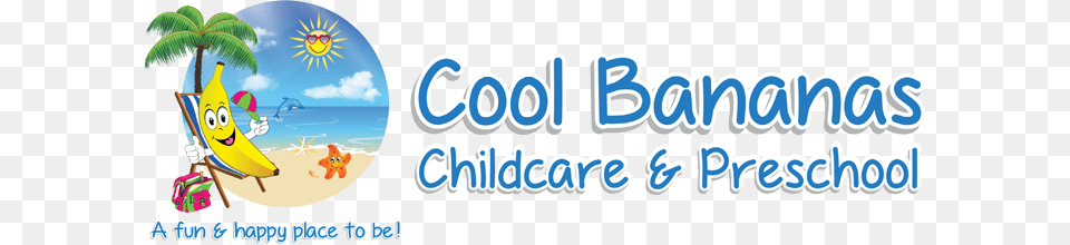 Cool Bananas Childcare Logo Child Care, Summer, Nature, Outdoors, Sea Free Png Download