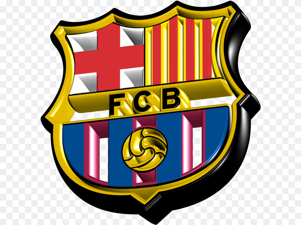 Cool Barcelona Logo, Armor, Badge, Symbol, Shield Free Png Download