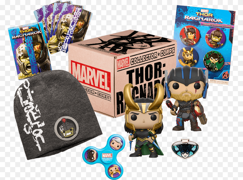 Cool Box De Thor Ragnarok Marvel Collector Corps Thor Ragnarok, Cap, Clothing, Hat, Toy Png Image