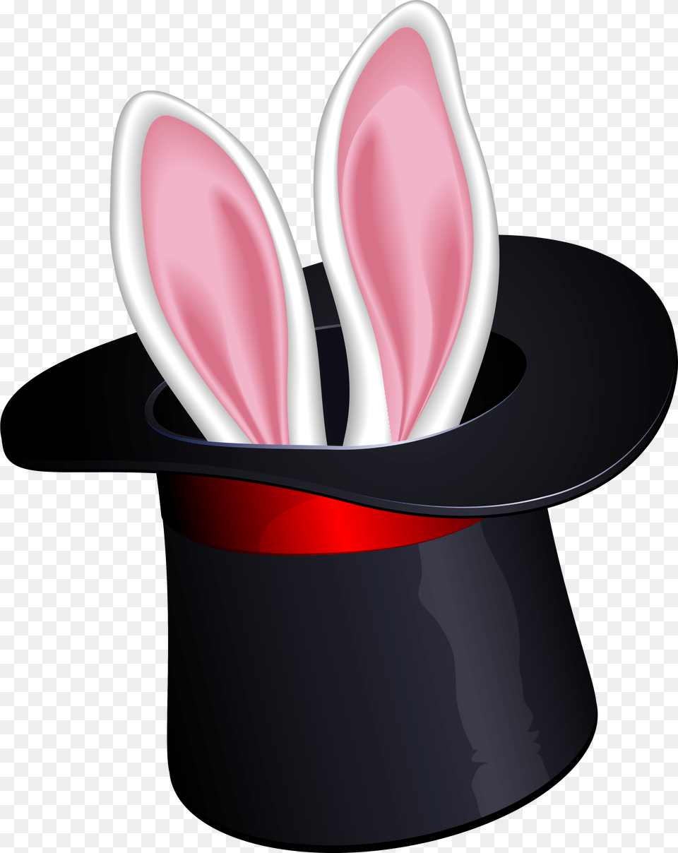 Cool Bunny Magic Hat Clipart Rabbit, Smoke Pipe, Magician, Performer, Person Png