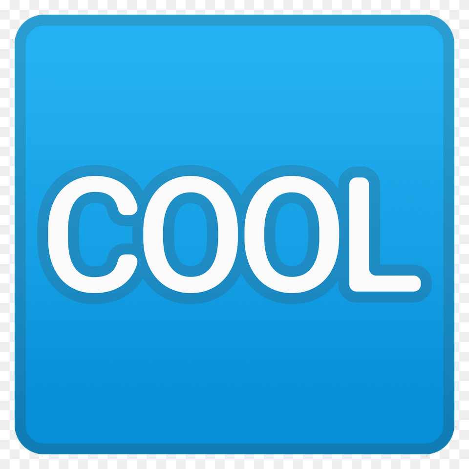 Cool Button Emoji Clipart, Logo, Text Free Png