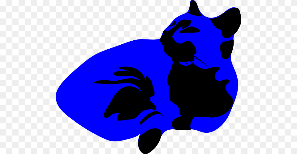 Cool Cat Blues Clip Art, Animal, Mammal, Pet, Baby Png Image
