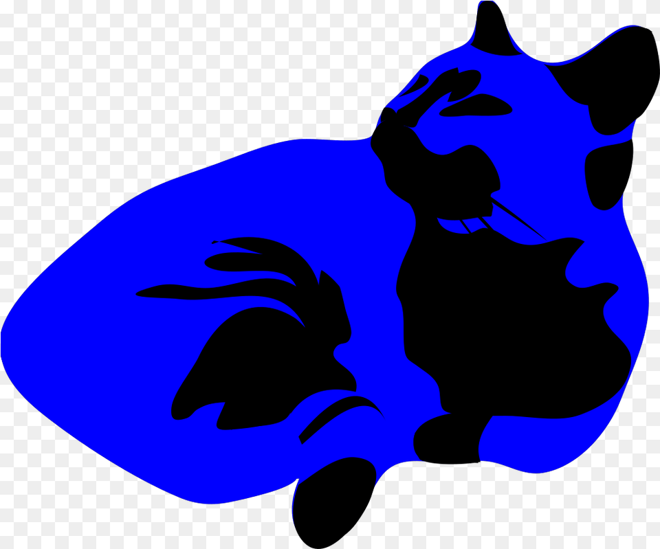 Cool Cat Blues Svg Clip Art For Big, Baby, Person, Animal, Mammal Png Image