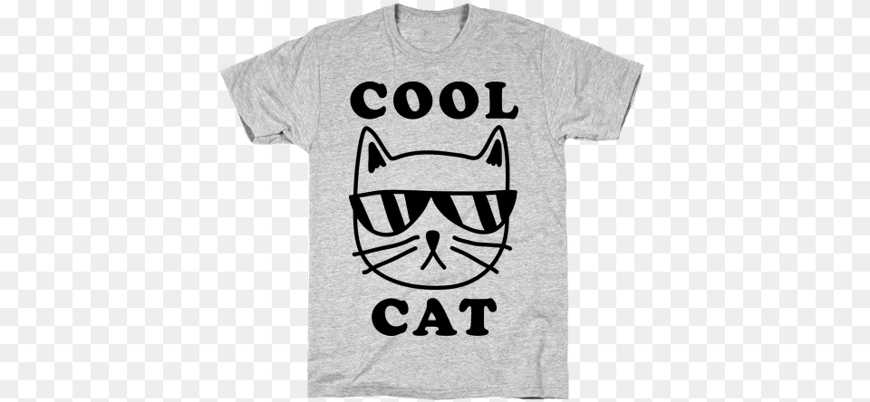 Cool Cat Mens T Shirt Just Wanna Sleep T Shirt Funny T Shirt From Lookhuman, Clothing, T-shirt Png