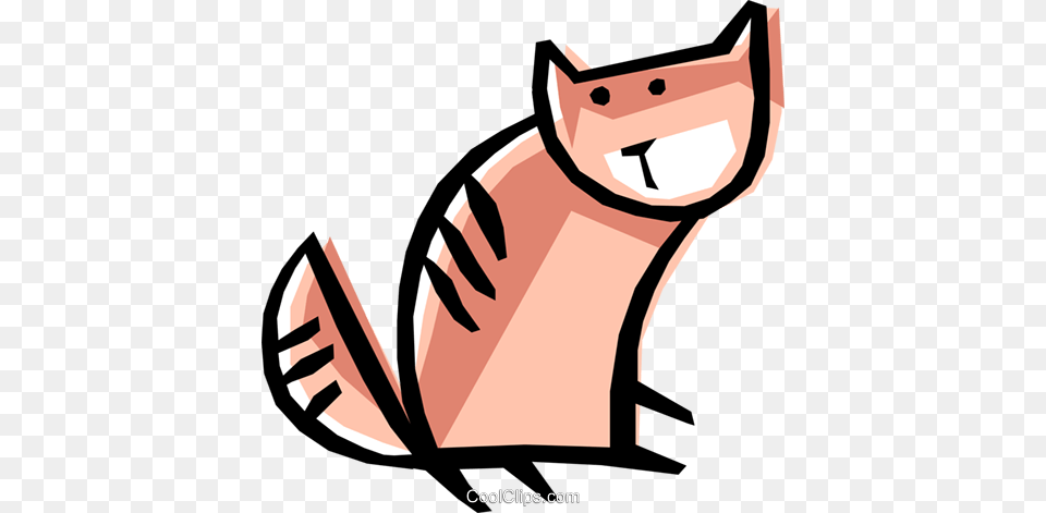 Cool Cat Royalty Free Vector Clip Art Illustration, Animal, Kangaroo, Mammal Png Image