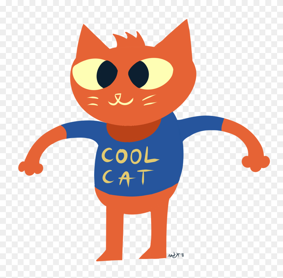Cool Cat Saves Me From This Nothing Ive Become Fishscalepaints, Baby, Person, Cartoon, Animal Free Transparent Png
