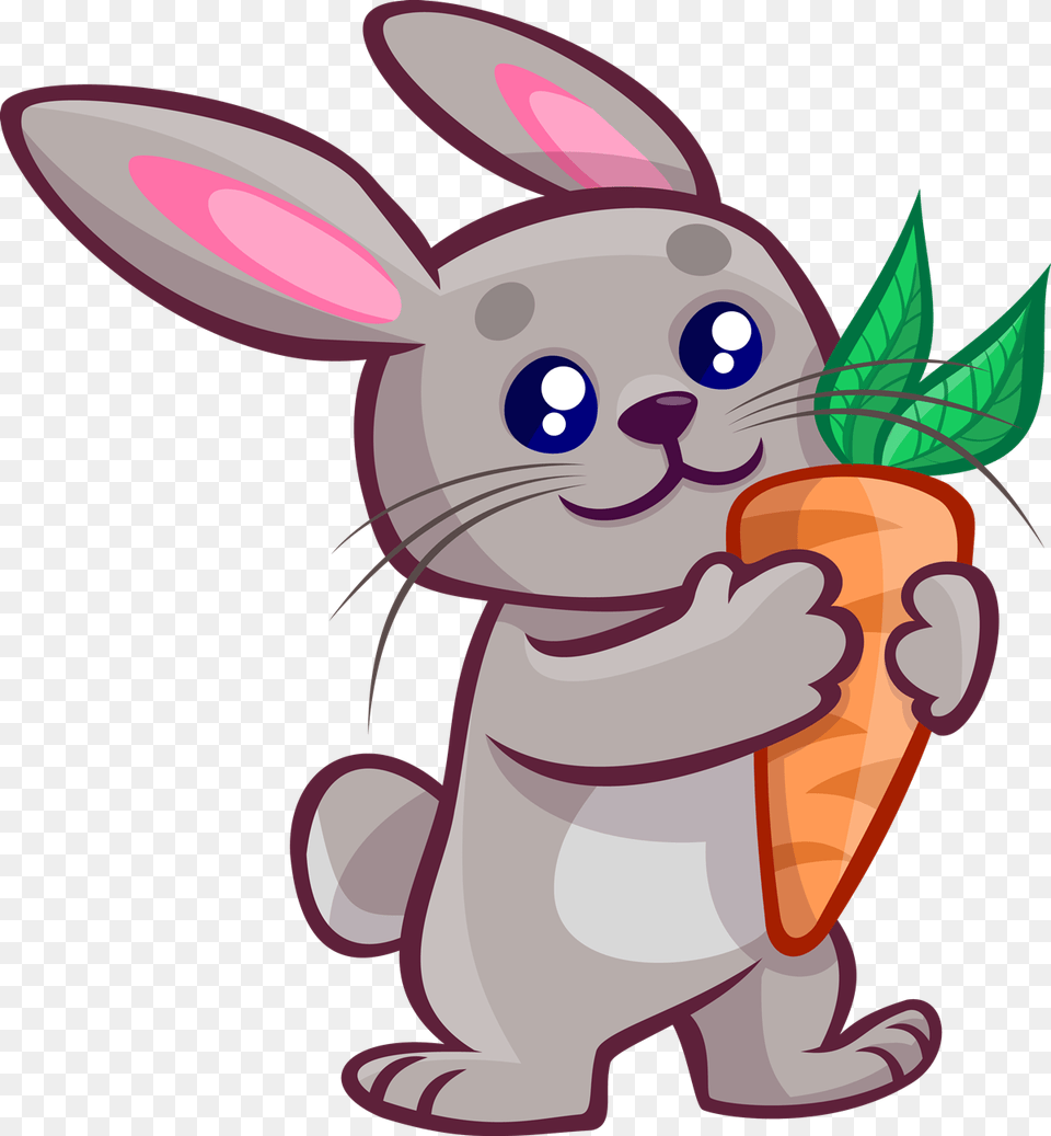 Cool Clipart Bunny For Free Download On Mbtskoudsalg Inside, Vegetable, Produce, Plant, Food Png Image