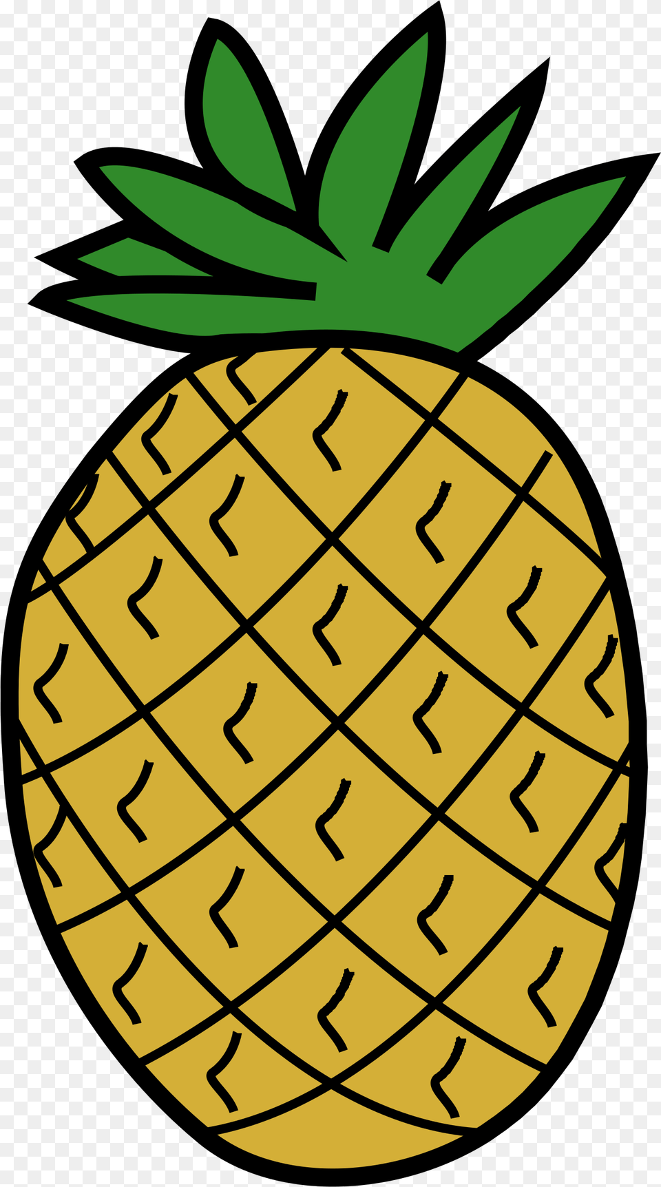 Cool Clipart Pineapple Clipart Of A Pineapple, Food, Fruit, Plant, Produce Free Png Download