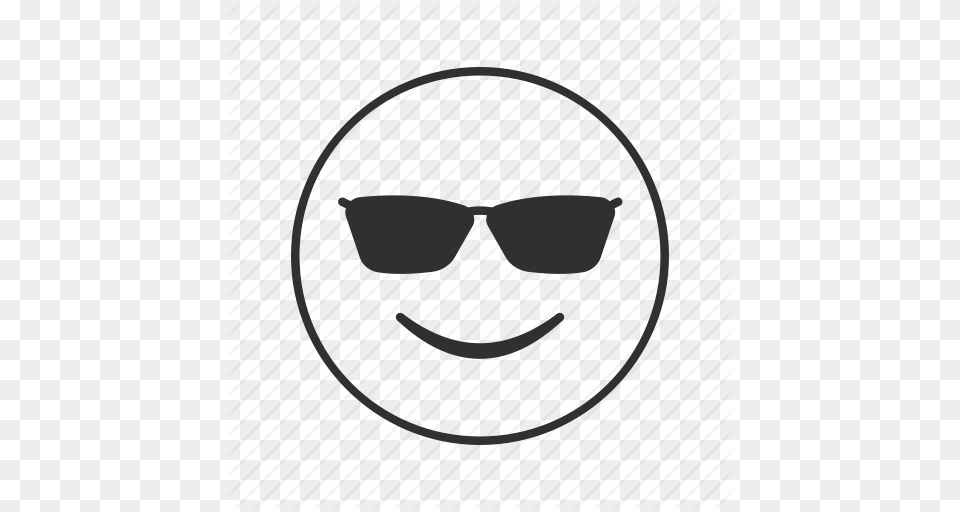 Cool Cool Face Emoji Face With Sunglasses Smiling Face Summer, Accessories, Formal Wear, Tie, Photography Free Png