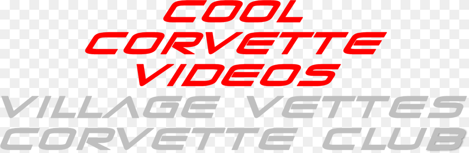 Cool Corvette Videos, Letter, Text Png Image