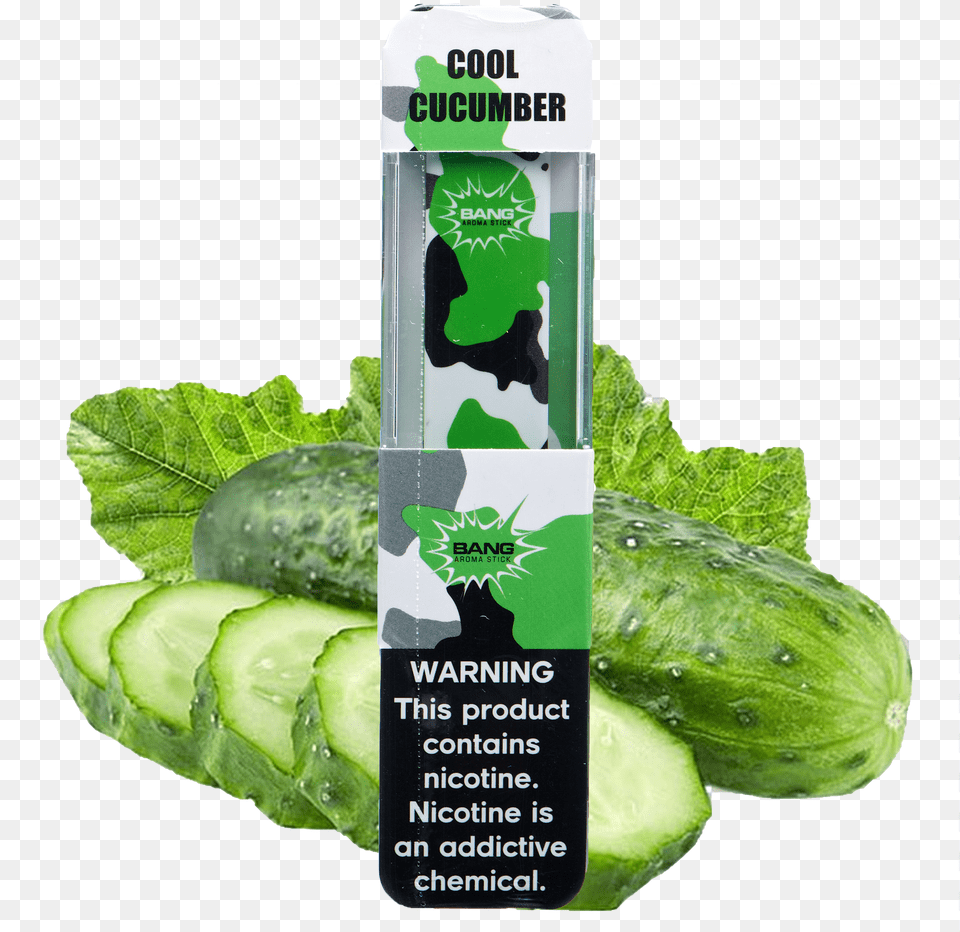 Cool Cucumber Bang Aroma Disposables Natural Fresh Cucumber Gel Free Png