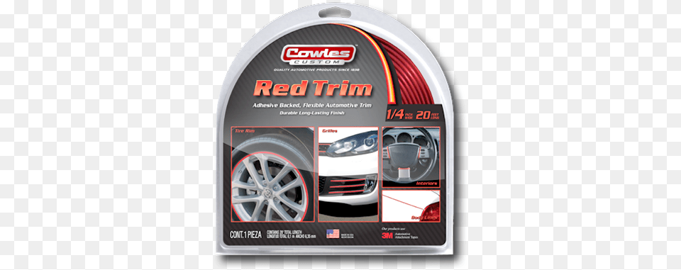 Cool Decoration Car With Decoration Car Cowles Products Decorative Molding Red Trim, Alloy Wheel, Car Wheel, Machine, Spoke Free Png