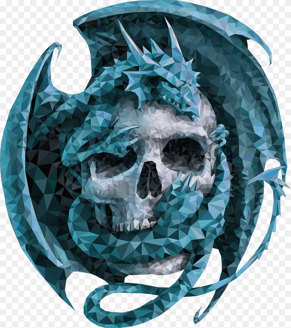 Cool Dragons Day Of The Dead Skull Fantasy Dragon, Adult, Male, Man, Person Free Png