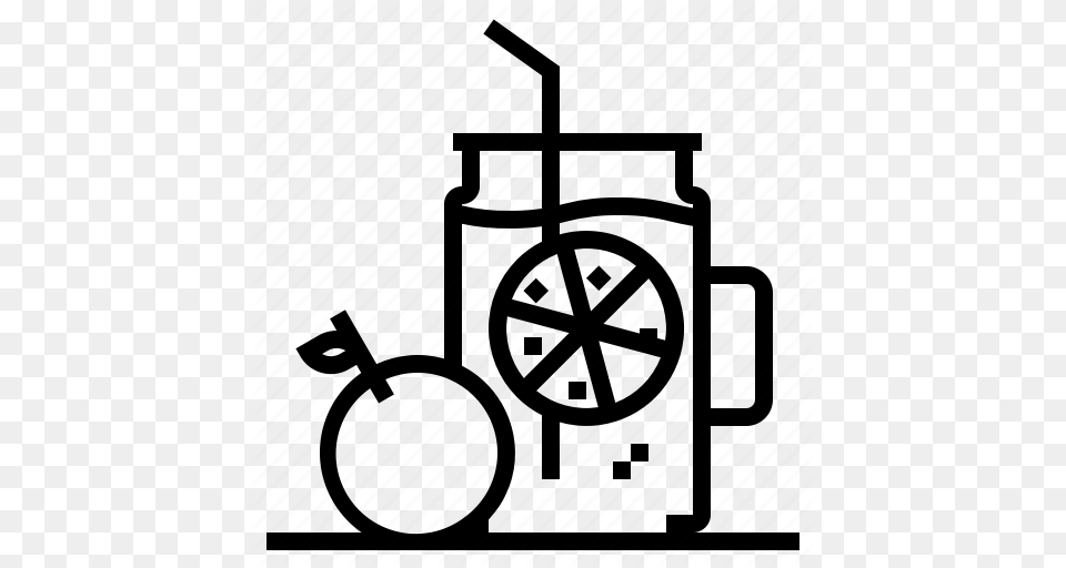 Cool Drink Fresh Lemon Icon, Machine, Spoke, Wheel Png