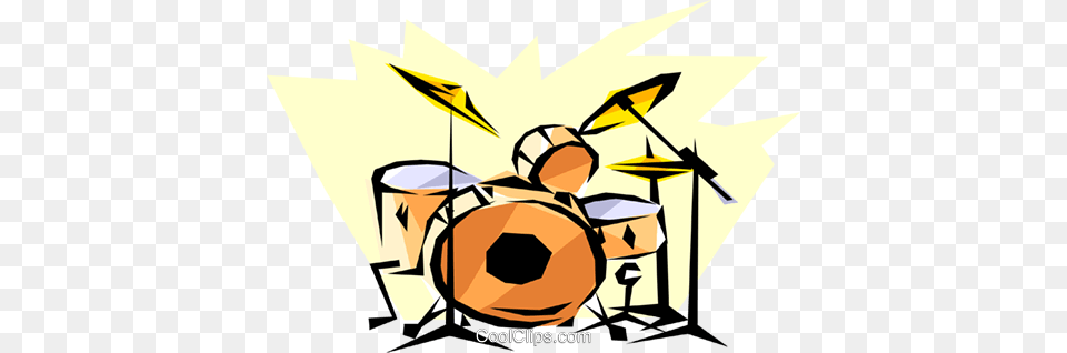 Cool Drums Royalty Vector Clip Art Illustration, Musical Instrument, Percussion, Drum, Performer Png
