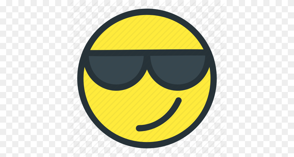 Cool Emoji Emoticons Face Smiley Sunglasses Icon, Accessories, Logo Png