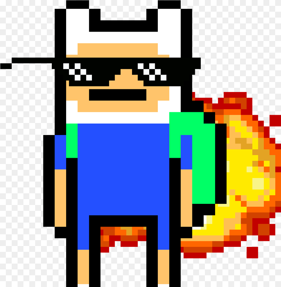 Cool Finn Farting Explosions 8 Bit Finn And Jake Png Image