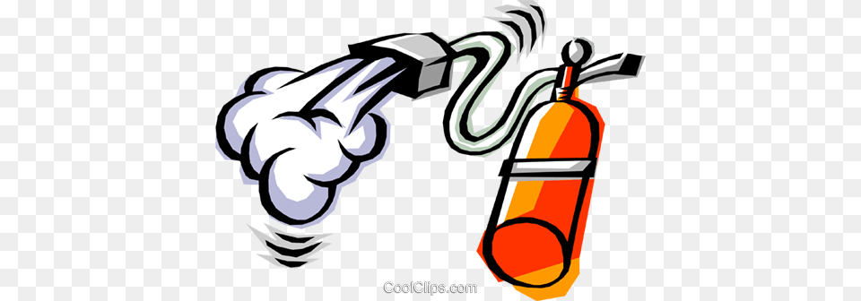 Cool Fire Extinguisher Royalty Vector Clip Art Illustration, Weapon, Ammunition, Grenade Free Png Download