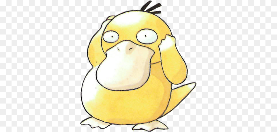 Cool Great Website The Best Babies Generation 1 Pokemon Red Psyduck Artwork, Animal, Bird Png