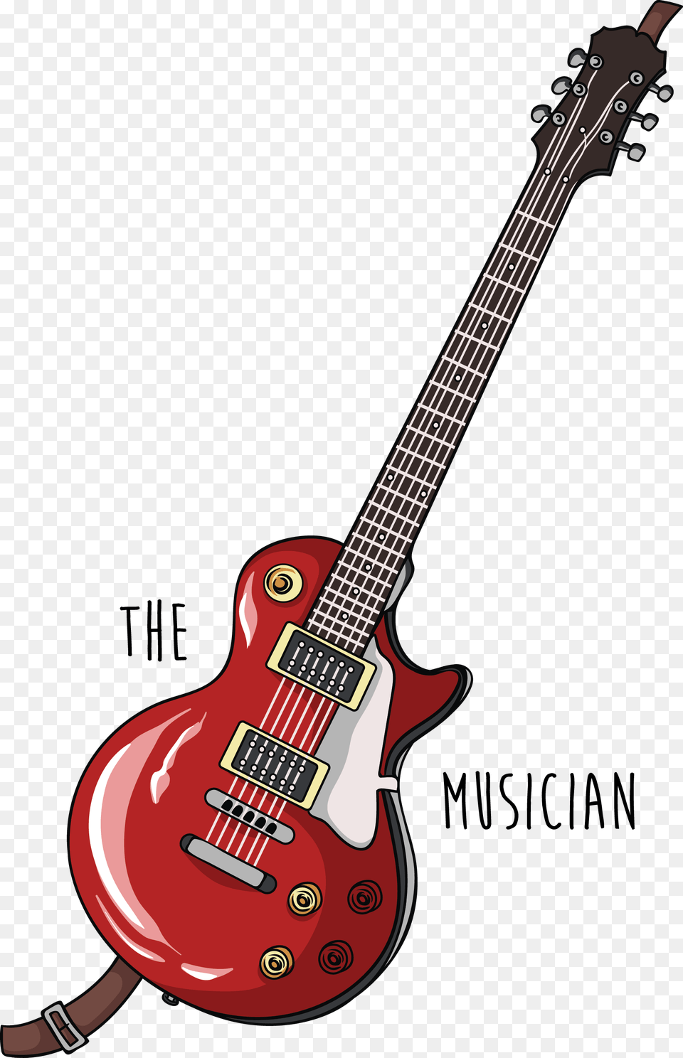 Cool Guitar T Shirt Designs, Electric Guitar, Musical Instrument, Bass Guitar Free Png Download