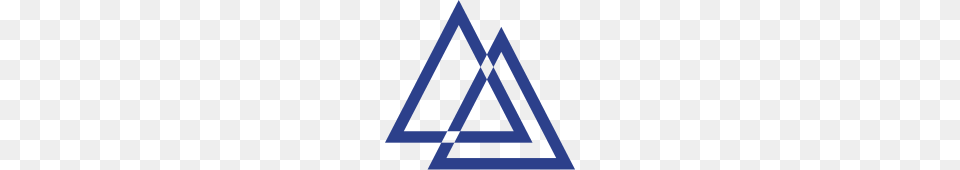 Cool Hipster Triangle Design Png