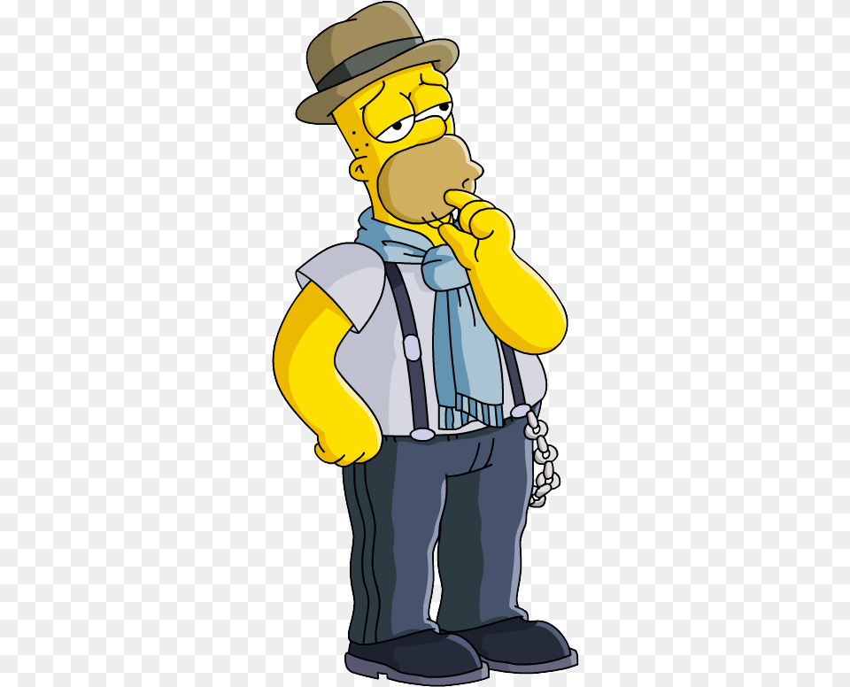 Cool Homer Simpsons Tapped Out, Person, Clothing, Vest, Photography Png Image