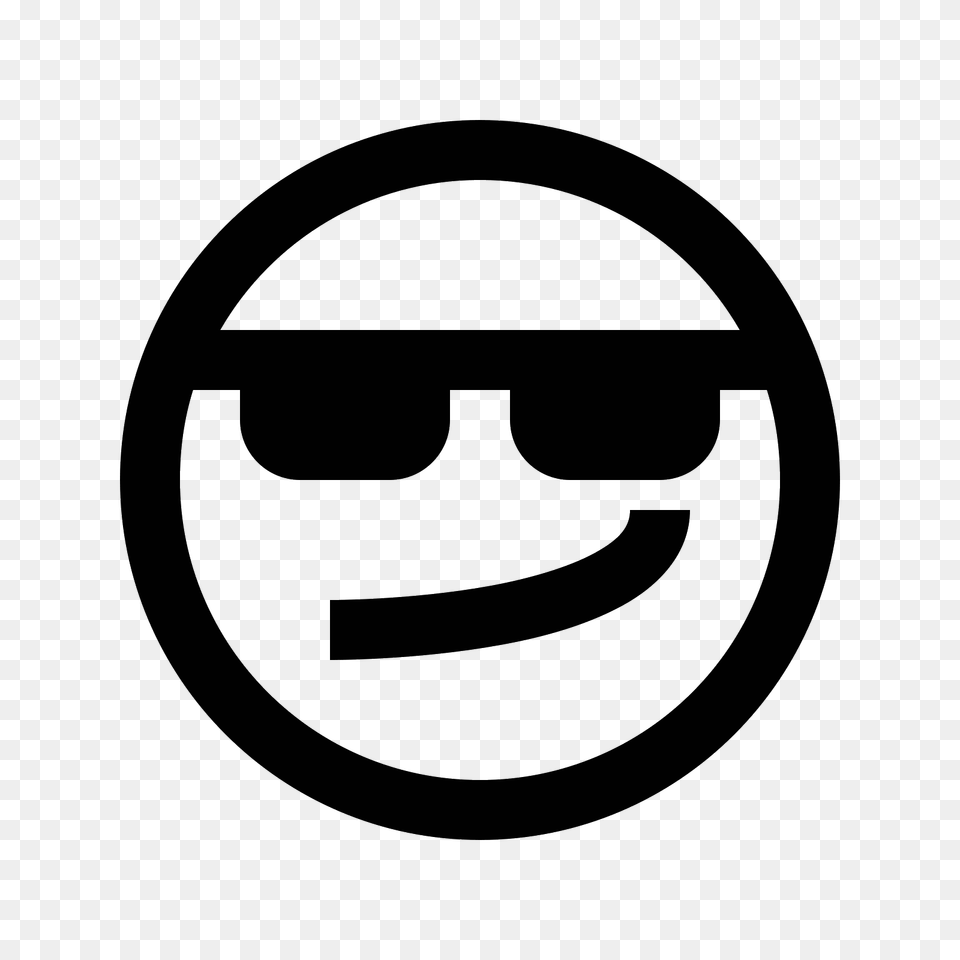 Cool Icon, Gray Free Png