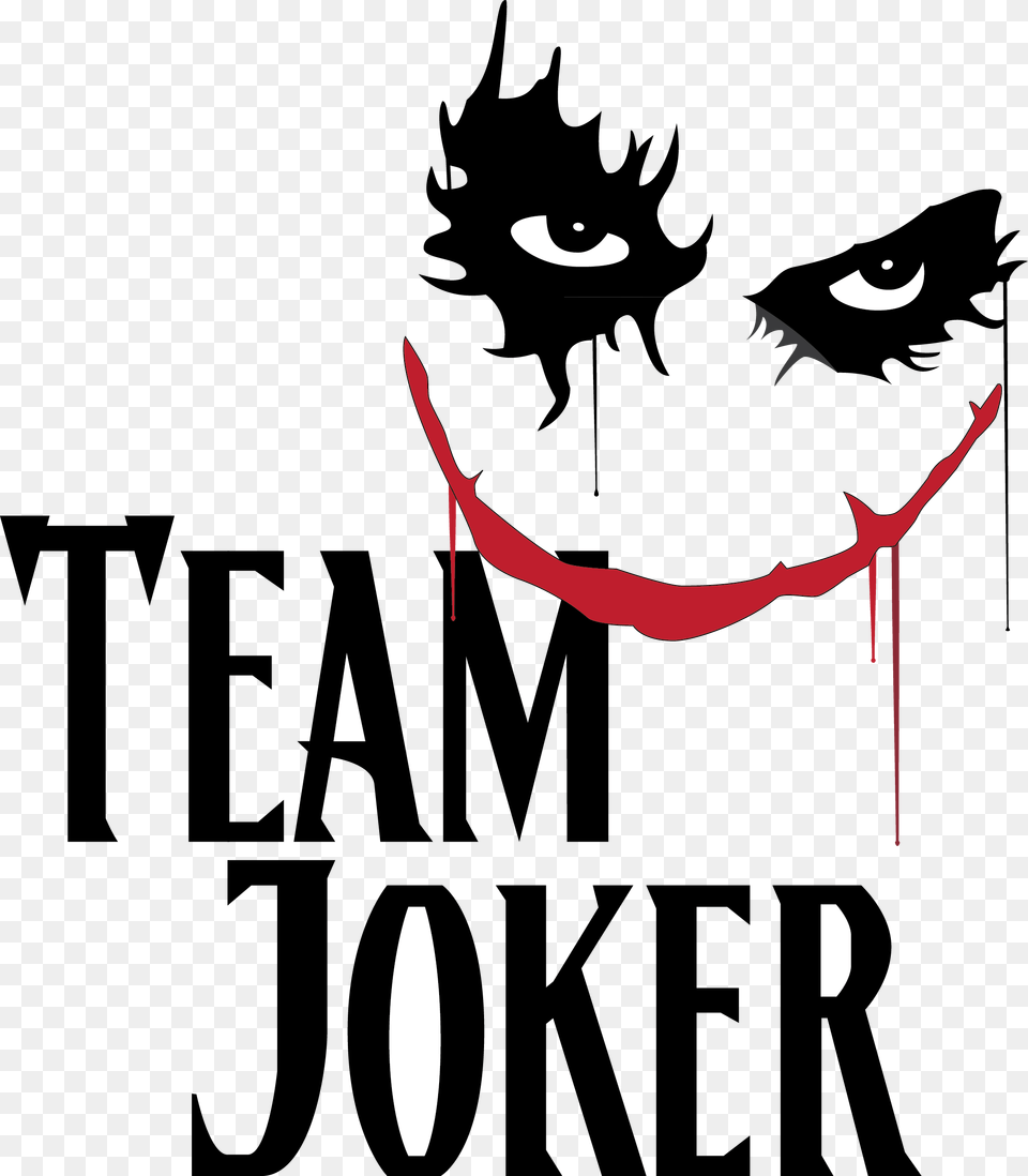 Cool Joker Logo Joker Smile, Stencil Free Transparent Png