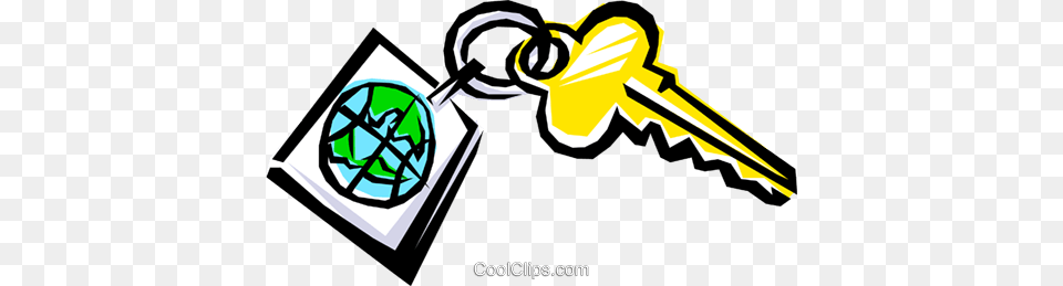 Cool Key Royalty Free Vector Clip Art Illustration Png Image