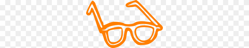 Cool Orange Glasses Clip Art, Accessories, Goggles Free Png