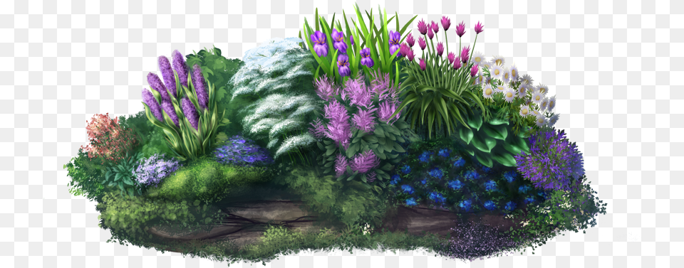 Cool Perennial Garden Spring Crocus, Flower, Flower Arrangement, Plant, Animal Free Png Download