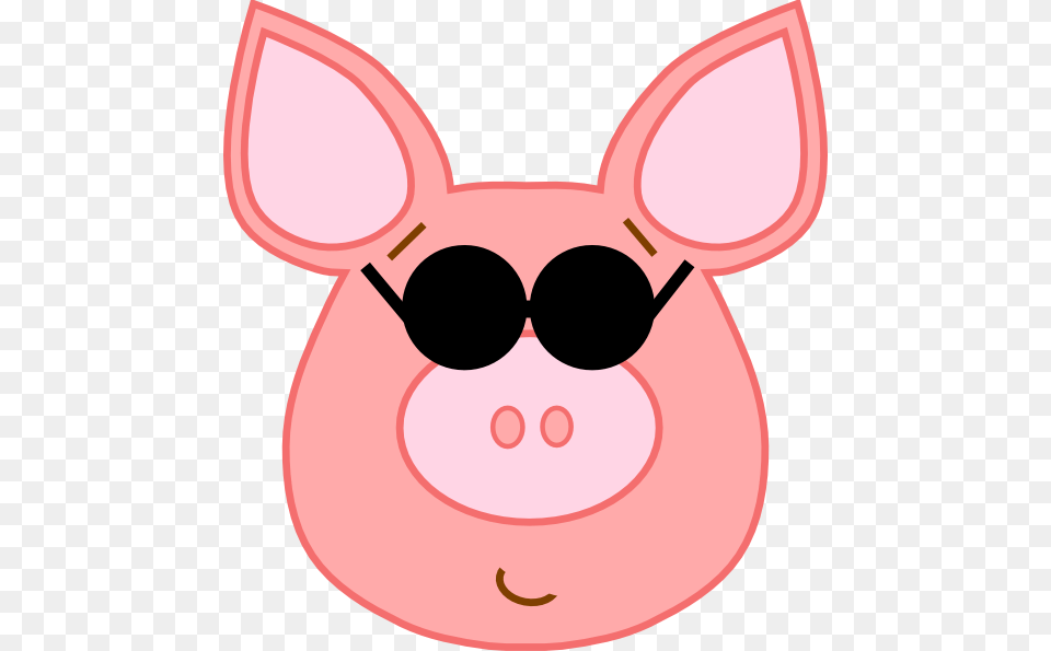 Cool Pig Svg Clip Arts Pig In Pearls Clip Art, Animal, Mammal, Ammunition, Grenade Free Png