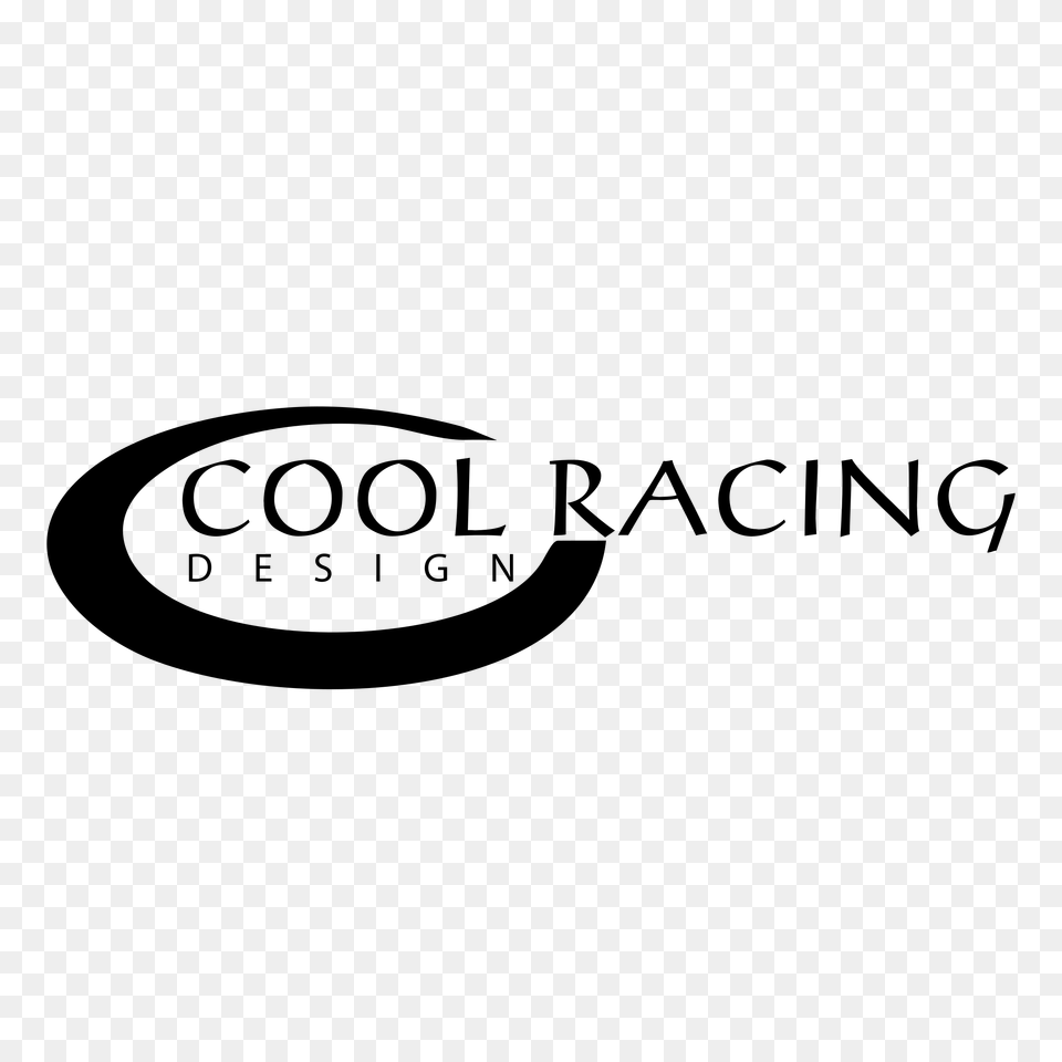 Cool Racing Design Logo Transparent Vector, Gray Png Image