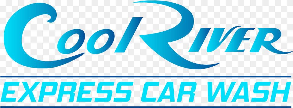 Cool River Express Car Wash, Logo, Text Png Image