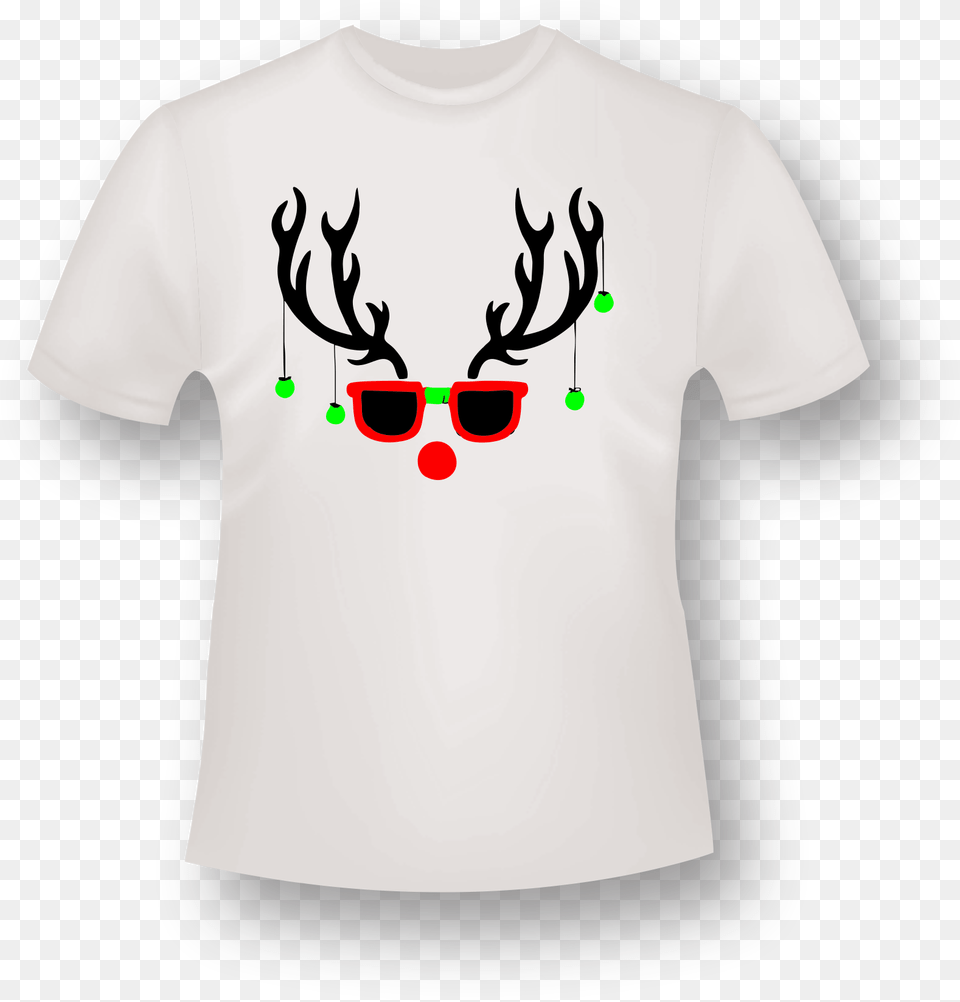 Cool Rudolph T Shirt, Accessories, Clothing, Sunglasses, T-shirt Png