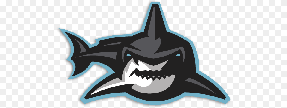 Cool Shark Logo, Symbol, Animal, Fish, Sea Life Png
