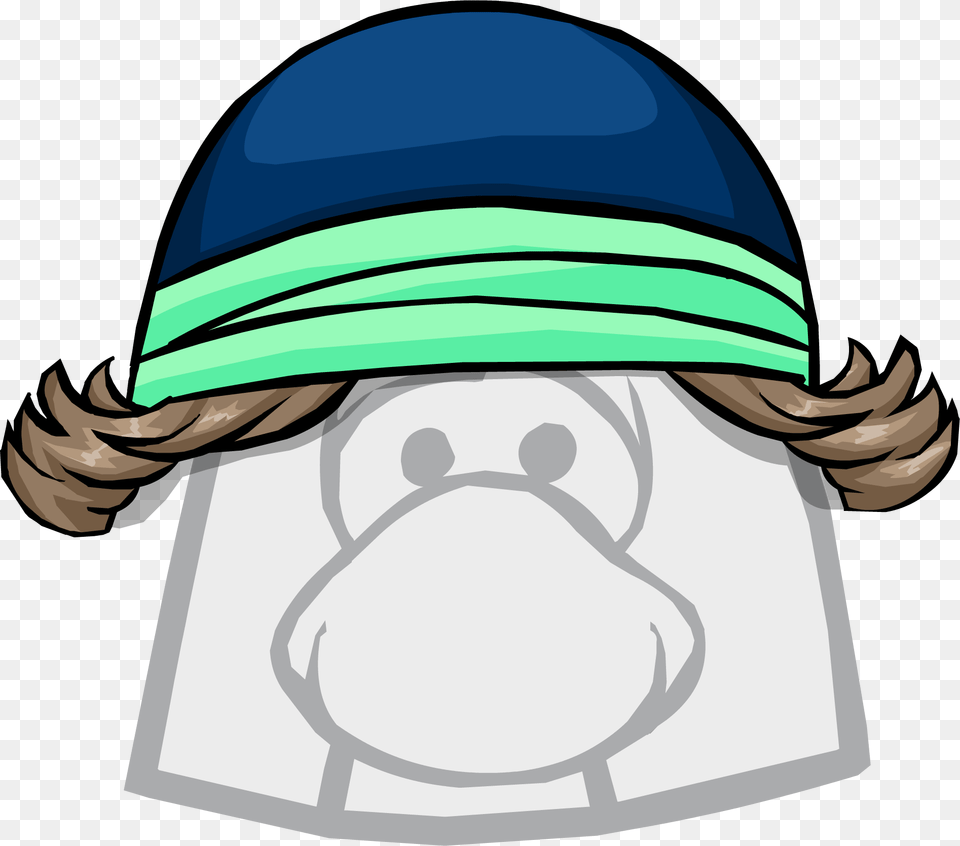 Cool Ski Beanie Cartoon Christmas Tree Topper, Cap, Clothing, Hat, Swimwear Png Image