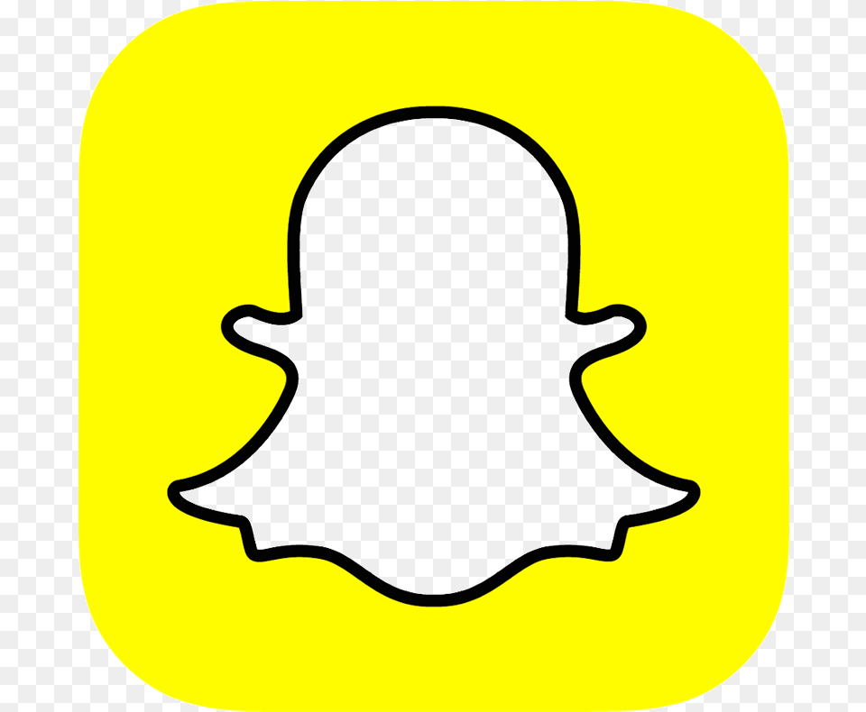 Cool Snapchat App Icons, Logo, Silhouette, Sticker, Symbol Png Image