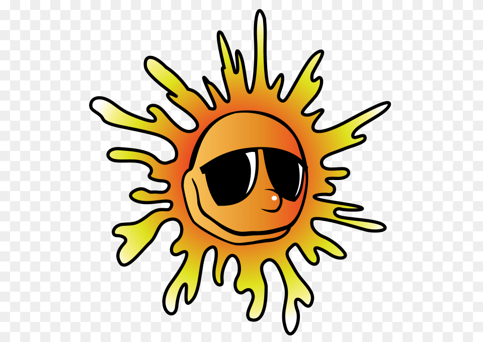 Cool Sun Clip Art, Accessories, Sunglasses, Logo, Face Png Image