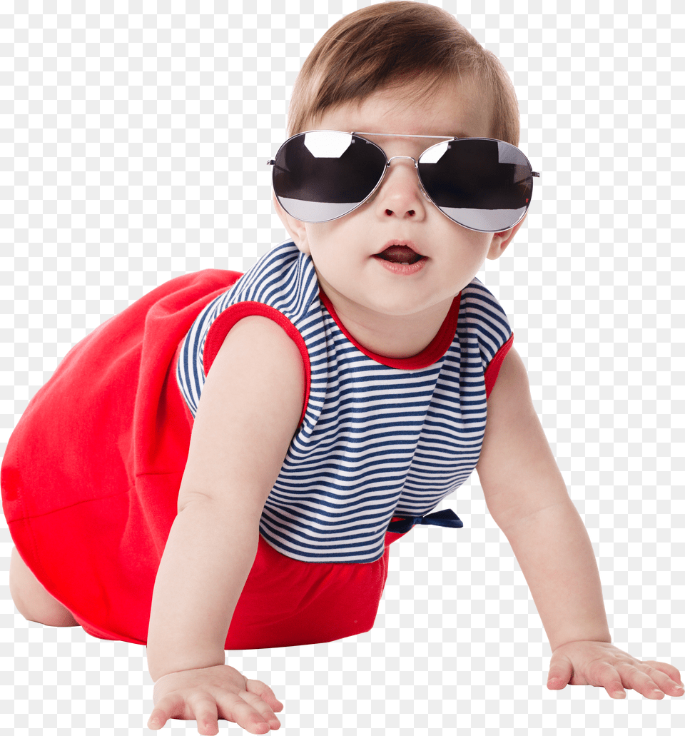 Cool Sunglasses Baby With Sunglasses Free Png Download