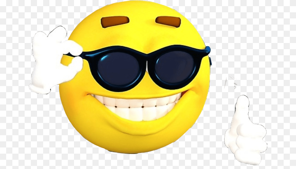 Cool Sunglasses Emoji Coolguy Thumbs Up Cool Emoji, Accessories, Baby, Person Free Png Download