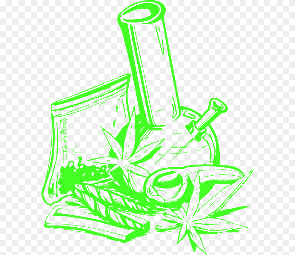 Cool Weed Logo Design, Cannon, Green, Herbal, Herbs Png