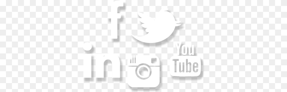 Cool You Tube Icons Youtube Logo Black, Stencil Free Transparent Png