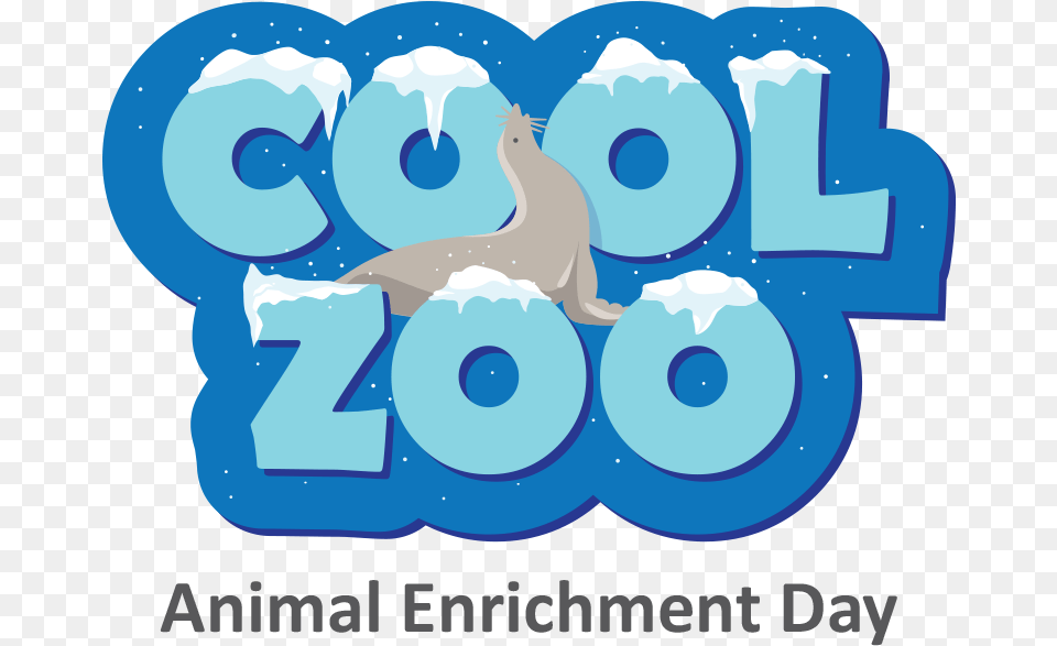 Cool Zoo Animal Enrichment Day Fresno Chaffee Zoo Poster, Number, Symbol, Text, Ice Free Png