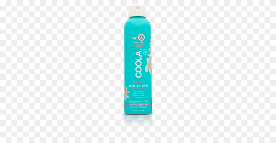 Coola Sport Spf Suncreen Spray Unscented Coola Suncare Nz, Bottle, Herbal, Herbs, Plant Free Transparent Png